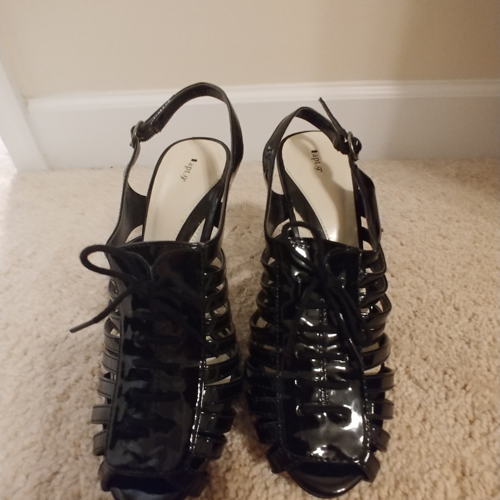 Patton leather heels